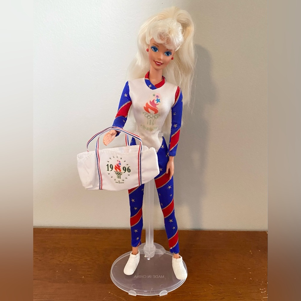 SALE! 1996 Vintage USA Gymnast Olympic Barbie Doll